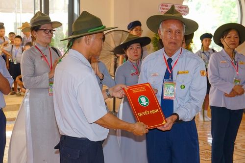 BR-VT: Phân ban Gia đình Phật tử H.Xuyên Mộc khai mạc liên trại Anoma - Ni Liên - Tuyết Sơn VIII