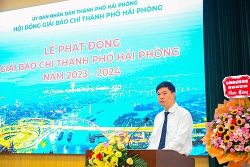 Hải Phòng phát động giải báo chí giai đoạn 2023 -2024