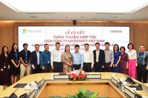 Viettel và Microsoft hợp tác nâng cao năng lực ứng dụng điện toán đám mây