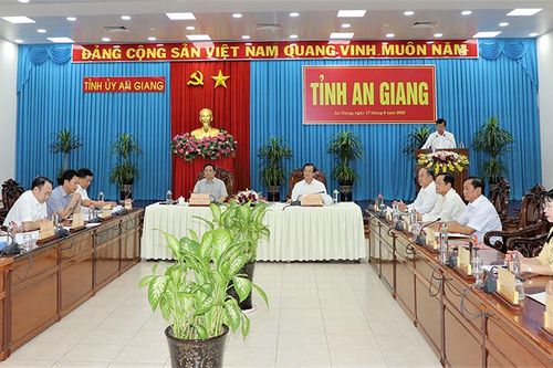 An Giang hội tụ đủ các điều kiện phát triển nhanh, xanh, bền vững
