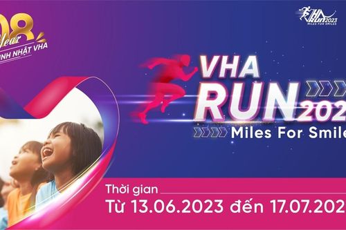 VHA Holding chính thức khởi động giải chạy VHARun2023 - Miles for Smiles