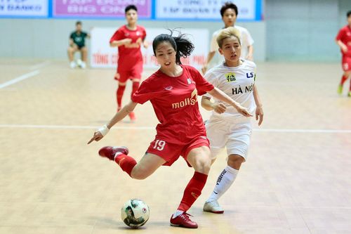 Vòng 5 giải futsal nữ VĐQG 2023: Thái Sơn Nam TP.HCM vững ngôi đầu