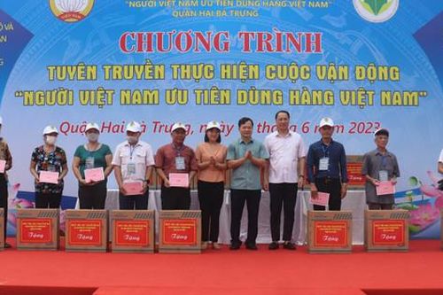Quận Hai Bà Trưng triển khai Cuộc vận động 'Người Việt Nam ưu tiên dùng hàng Việt Nam'