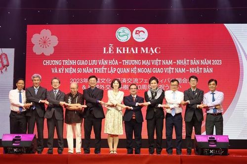 Giao lưu văn hóa - thương mại Việt Nam - Nhật Bản năm 2023