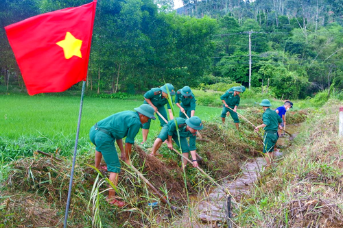 BĐBP Thừa Thiên Huế: Ra quân Chiến dịch 'Thanh niên tình nguyện Hè' tại huyện biên giới biển Phú Lộc