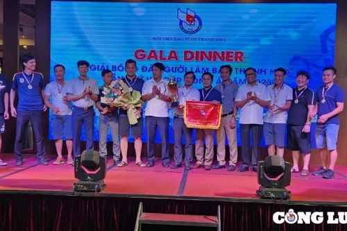 Chi hội các cơ quan báo chí TW tại Thanh Hóa vô địch Giải bóng đá Người làm báo Thanh Hóa lần thứ VI