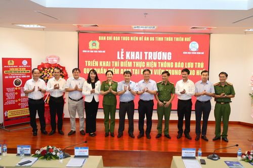 Thí điểm thông báo lưu trú qua ASM tại bệnh viện Trung ương Huế