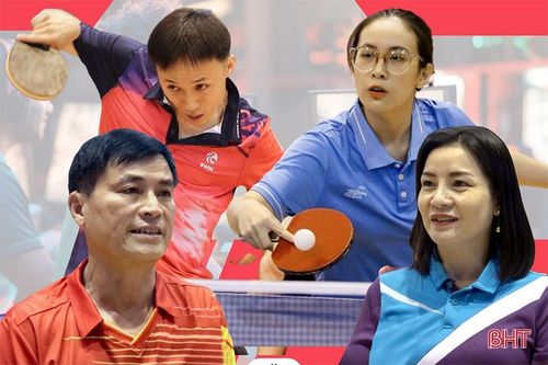 Các VĐV chia sẻ gì tại Giải Bóng bàn Báo Hà Tĩnh?