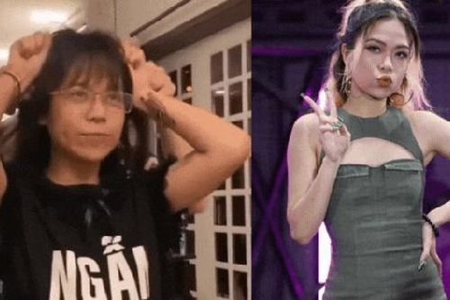 Nữ rapper Tlinh gây bất ngờ với 'giao diện' khác lạ