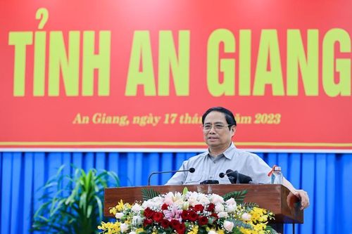 Thủ tướng: An Giang cần tận dụng tối đa tiềm năng khác biệt và cơ hội nổi trội để phát triển bứt phá