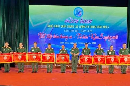 Bộ Chỉ huy Quân sự tỉnh đạt nhiều giải cao tại liên hoan nghệ thuật quần chúng Quân khu 5