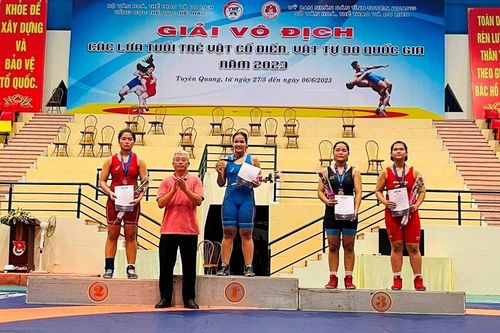 Nội dung vật tự do nữ Thừa Thiên Huế xếp thứ 2