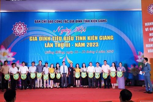 Kiên Giang: Ngày Hội Gia đình tiêu biểu lần thứ III năm 2023
