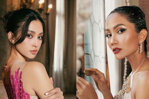 H'Hen Niê khoe sắc cùng Tiểu Vy trong show diễn của NTK Hoàng Hải tại Venice