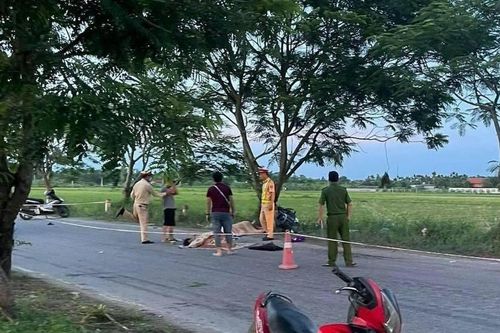 Hải Phòng: Đâm xe máy vào cây bên đường, 2 anh em trai tử vong