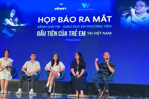 Ra mắt kênh giải trí - giáo dục đa phương tiện đầu tiên của trẻ em