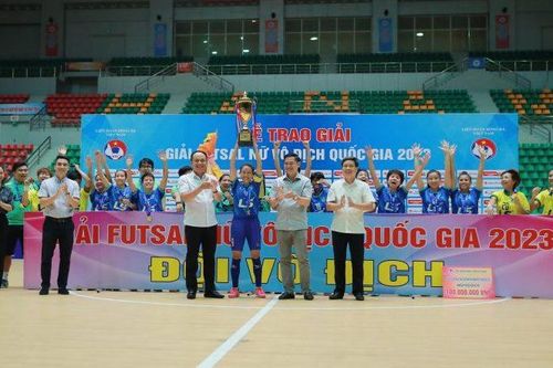 Thái Sơn Nam TP.HCM giành 'ngôi hậu' giải Futsal VĐQG