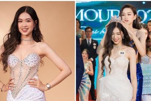 Nữ sinh Lào Cai đăng quang ngôi vị Hoa Khôi cuộc thi Sinh viên thanh lịch - NEU Glamour 2023