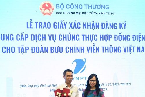 VNPT chính thức cung cấp dịch vụ chứng thực hợp đồng điện tử