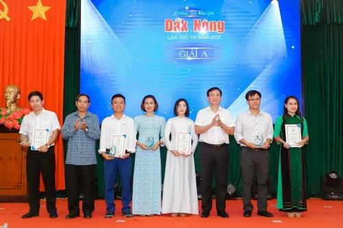 Tỉnh Đắk Nông tổ chức trao Giải Báo chí tỉnh Đắk Nông lần thứ VII