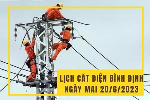 Lịch ngừng cung cấp điện Bình Định ngày mai 20/6