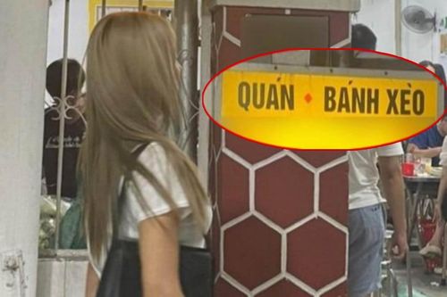 Bắt gặp nữ ca sĩ nổi tiếng nước ngoài đi ăn bánh xèo tại Việt Nam