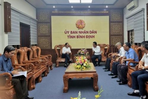 EVNCPC làm việc với tỉnh Bình Định về cung ứng điện