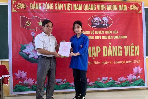 Gieo 'hạt giống đỏ' ở Thiệu Hóa