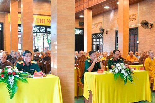 An Giang bồi dưỡng kiến thức quốc phòng và an ninh cho chức sắc, chức việc Giáo hội Phật giáo Việt Nam