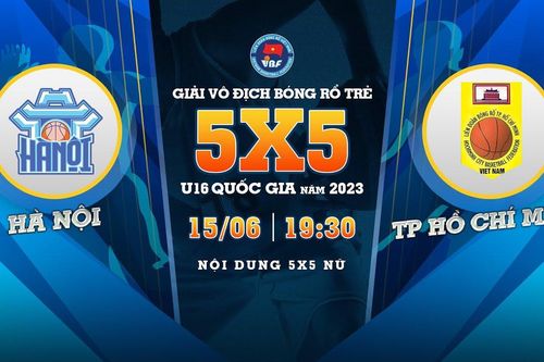 Thành phố Hồ Chí Minh vô địch giải bóng rổ trẻ 5x5 U16 quốc gia năm 2023