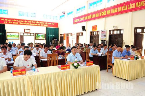 Đại biểu HĐND tỉnh tiếp xúc cử tri