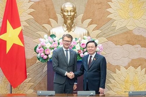 Chủ tịch Quốc hội Vương Đình Huệ tiếp Đoàn Nghị sĩ của Nghị viện châu Âu