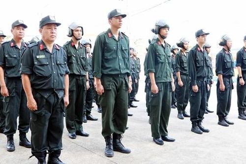 Ra mắt Đại đội Cảnh sát cơ động tại TP Phú Quốc