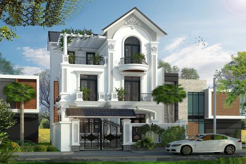 Đắm chìm trong những mẫu biệt thự 3 tầng kiểu Pháp đẹp nhất hiện nay