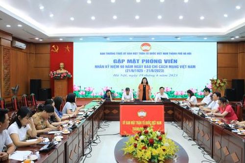 Báo chí phối hợp đưa hoạt động Mặt trận đến với nhân dân