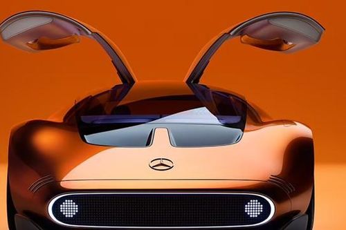 Mercedes-Benz tiết lộ bản concept siêu xe One-Eleven với cửa cánh chim và khoang lái màu bạc