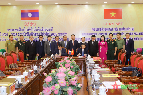 Thanh Hóa - Hủa Phăn hội đàm và ký kết thỏa thuận hợp tác năm 2023
