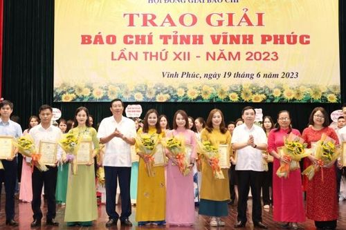 Giải Báo chí tỉnh Vĩnh Phúc lần thứ XII: Khen thưởng 35 tác phẩm xuất sắc