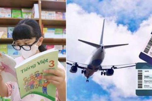 Tiếp tục áp giá trần vé máy bay, sách giáo khoa