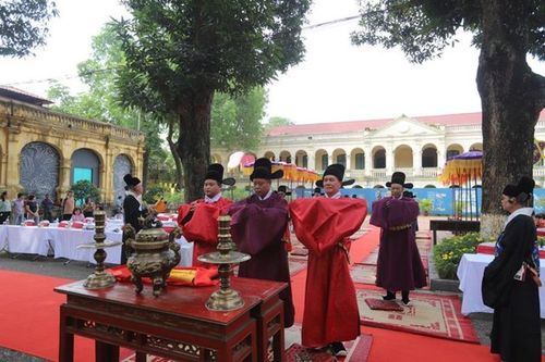 Tái hiện nghi lễ Tết Đoan Ngọ xưa tại Hoàng thành Thăng Long
