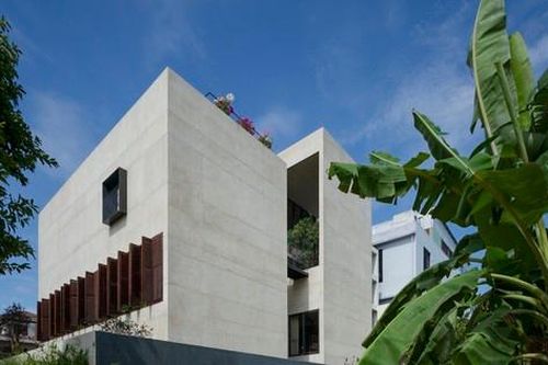 Thiết kế ấn tượng của biệt thự hướng Tây bên sông Hàn khiến nhiều người trầm trồ