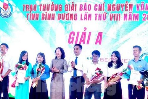 Phóng viên Báo Tiền Phong đạt giải B Giải Báo chí Nguyễn Văn Tiết