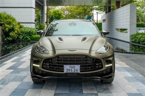 Siêu xe Aston Martin DBX707 thứ 3 lăn bánh tại Việt Nam, giá gần 22 tỷ đồng