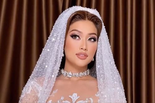 Vừa phủ nhận chuyện hẹn hò với học trò Trường Giang, Đoàn Thiên Ân lại lộ ảnh thử váy cưới?