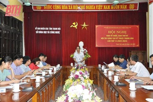 Nâng cao hiệu quả Hội thi Sáng tạo kỹ thuật Thanh Hóa lần thứ 13