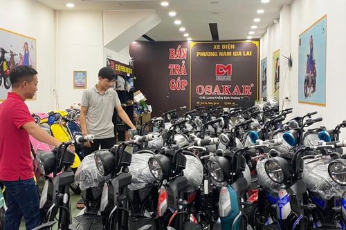 Nhộn nhịp thị trường xe máy điện