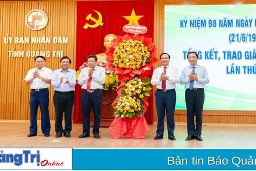 Kỷ niệm 98 năm ngày Báo chí cách mạng Việt Nam và trao Giải Báo chí tỉnh Quảng Trị lần thứ 6