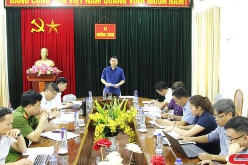 Đồng chí Phó Chủ tịch UBND tỉnh làm việc tại huyện Mường La