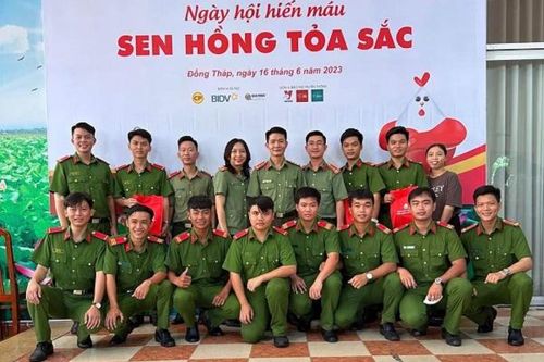 Tuổi trẻ Công an Đồng Tháp với chiến dịch tình nguyện hè