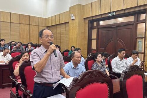 Cử tri quận Ba Đình kiến nghị đẩy nhanh tiến độ cải tạo, xây dựng chung cư cũ